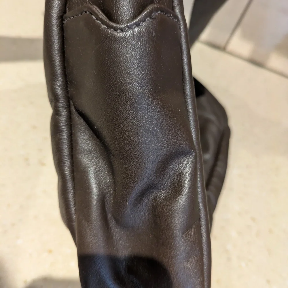 Tumi Dark Men's Brown Bag Leather